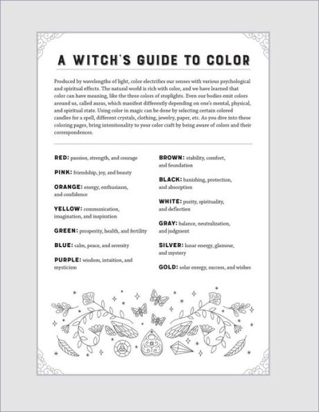 Witchcraft Coloring Book for Adults: Nourish the Spirit and Channel Creative Energy