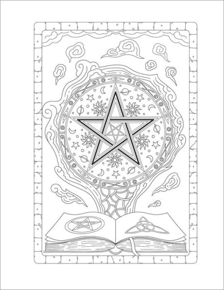 Witchcraft Coloring Book for Adults: Nourish the Spirit and Channel Creative Energy