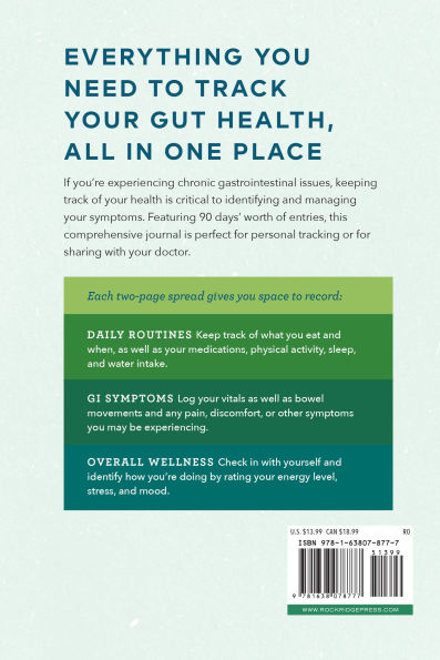 The Digestive Health Journal: Daily Tracking for GI Symptoms and Overall Wellness