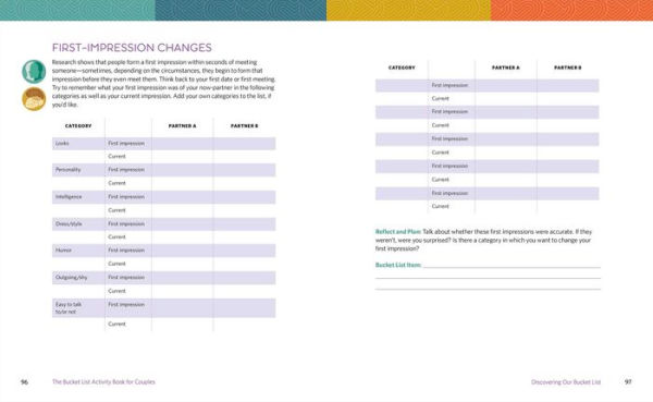 The Bucket List Activity Book for Couples: Deep Questions and Meaningful Activities to Help Plan Your Life's Adventures