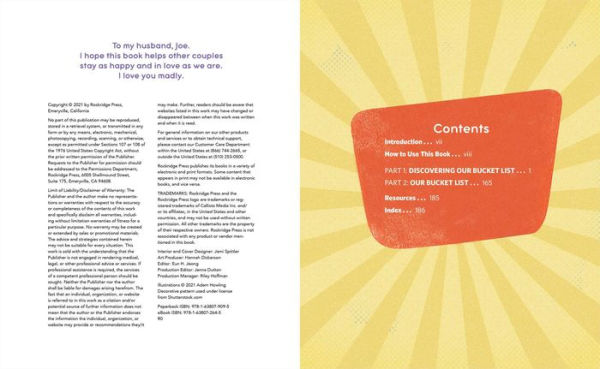 The Bucket List Activity Book for Couples: Deep Questions and Meaningful Activities to Help Plan Your Life's Adventures