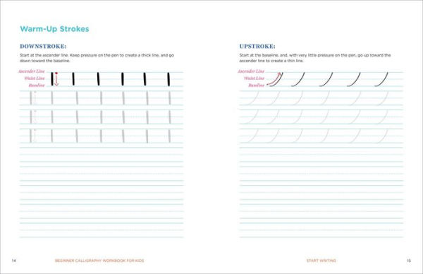 Beginner Calligraphy Workbook for Kids, Book by Jade Scarlett, Official  Publisher Page