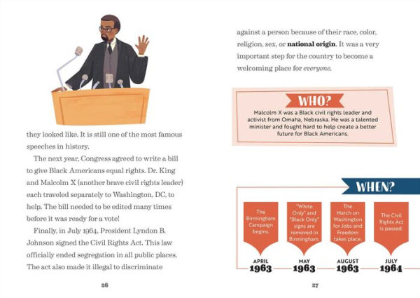 the History of Civil Rights Movement: A Book for New Readers