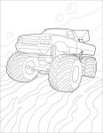 Alternative view 12 of Coloring Book for Kids: Cool Cars & Trucks