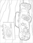 Alternative view 4 of Coloring Book for Kids: Cool Cars & Trucks
