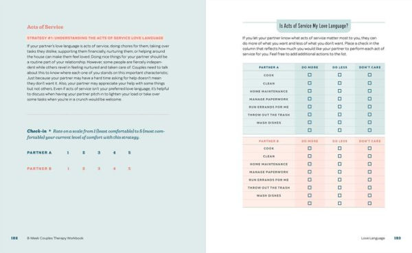 8-Week Couples Therapy Workbook: Essential Strategies to Connect, Improve Communication, and Strengthen Your Relationship