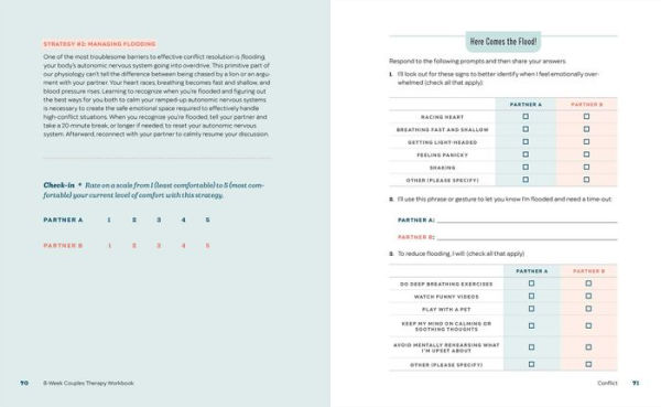 8-Week Couples Therapy Workbook: Essential Strategies to Connect, Improve Communication, and Strengthen Your Relationship