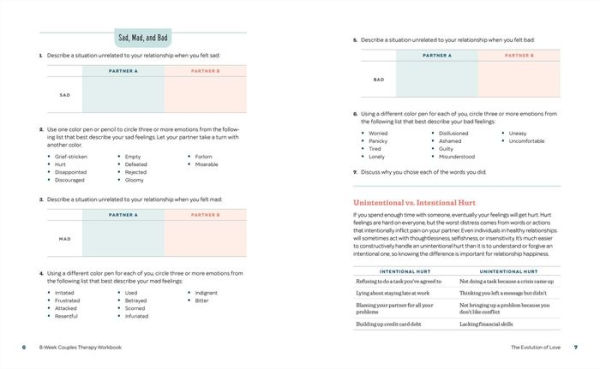 8-Week Couples Therapy Workbook: Essential Strategies to Connect, Improve Communication, and Strengthen Your Relationship