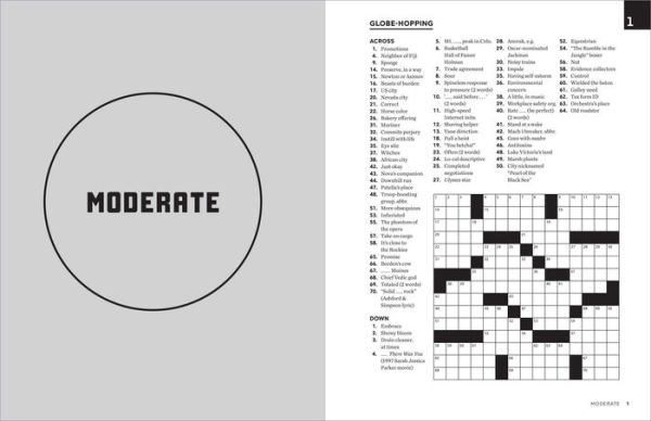 Challenging Crossword Puzzle Book for Adults: Stimulating Puzzles to Exercise Your Brain