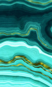 Free book downloads on line Teal Agate (Blank Lined Journal)
