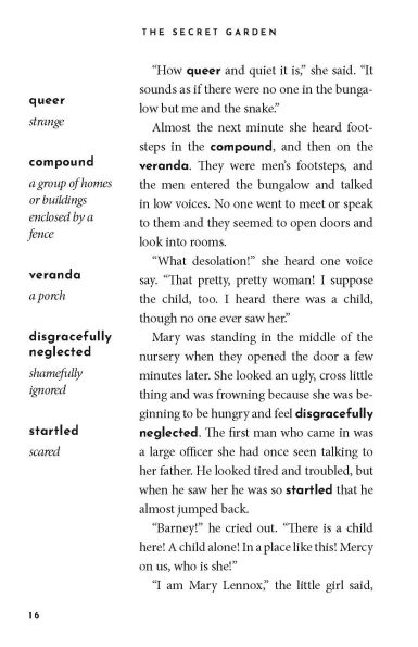 The Secret Garden: The Read-With-Me Edition: The Unabridged Story in 20-Minute Reading Sections with Comprehension Questions, Discussion Prompts, Definitions, and More!