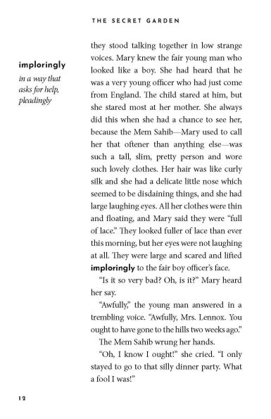 The Secret Garden: The Read-With-Me Edition: The Unabridged Story in 20-Minute Reading Sections with Comprehension Questions, Discussion Prompts, Definitions, and More!