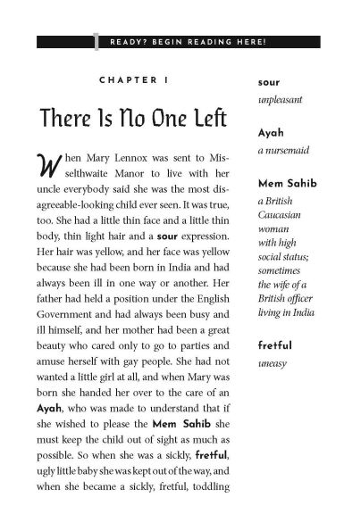 The Secret Garden: The Read-With-Me Edition: The Unabridged Story in 20-Minute Reading Sections with Comprehension Questions, Discussion Prompts, Definitions, and More!
