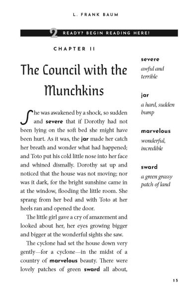 The Wonderful Wizard of Oz: The Read-With-Me Edition: The Unabridged Story in 20-Minute Reading Sections with Comprehension Questions, Discussion Prompts, Definitions, and More!