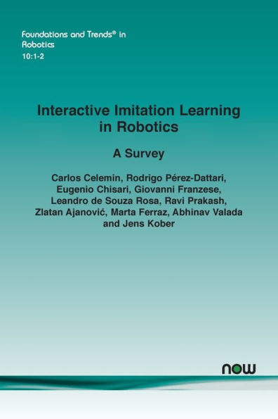 Interactive Imitation Learning in Robotics: A Survey