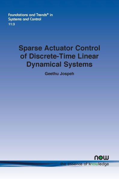 Sparse Actuator Control of Discrete-Time Linear Dynamical Systems