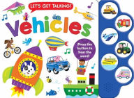 Title: Let's Get Talking: Vehicles (6-Button Sound Book), Author: Kidsbooks Publishing