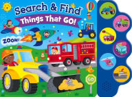Title: Search & Find: Things That Go (6-Button Sound Book), Author: Kidsbooks Publishing