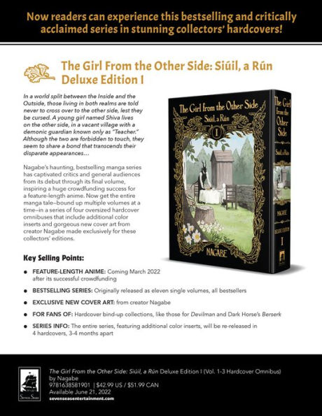 The Girl From the Other Side: Siúil, a Rún Deluxe Edition I (Vol. 1-3 Hardcover Omnibus)