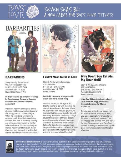 BARBARITIES I