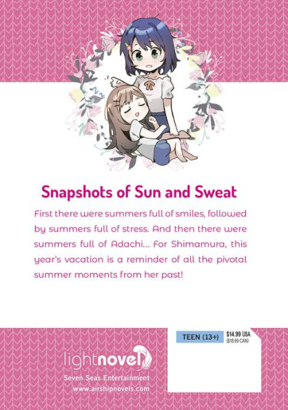 Seven Seas Entertainment on X: ADACHI AND SHIMAMURA (LIGHT NOVEL), Vol. 2, Hitoma Iruma and Non, #yuri slice-of-life, romance, becoming an anime  soon, $9.99 (digital)