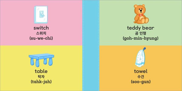 100 First Words for Toddlers: English-Korean Bilingual: ?? ? ??: ??-??? ????