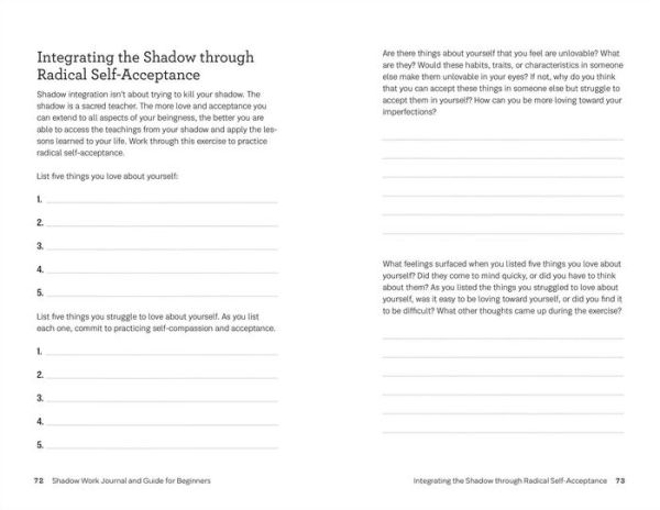 Shadow Work Journal and Guide for Beginners: An Introduction to Discovering Healing Your Unconscious Self