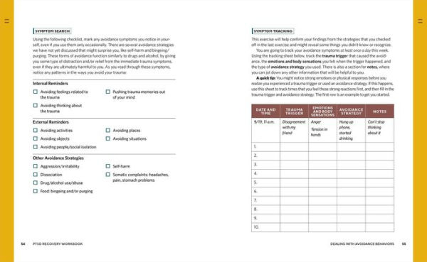 PTSD Recovery Workbook: Evidence-based Exercises and Techniques for Healing