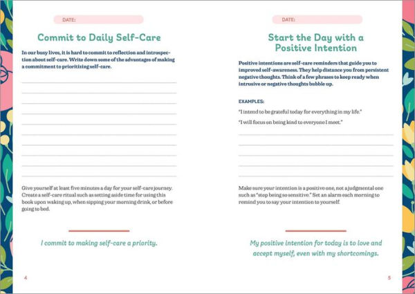 The 5-Minute Self-Care Journal for Women: Prompts, Practices, and Affirmations to Prioritize You