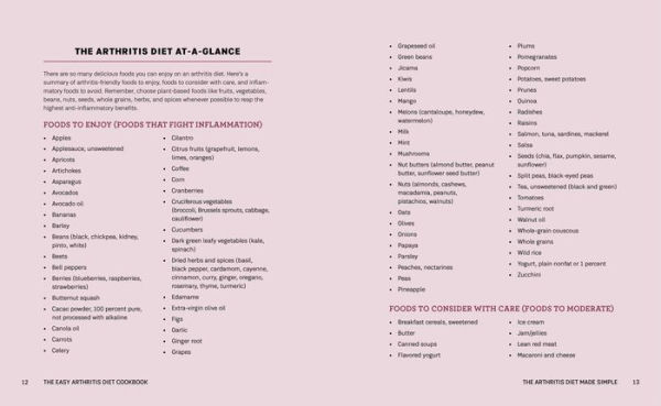 The Easy Arthritis Diet Cookbook: 75 Anti-Inflammatory Recipes to Manage Symptoms