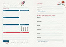 Alternative view 3 of Self-Care Health Journal: A 90-Day Food, Fitness, and Well-Being Tracker