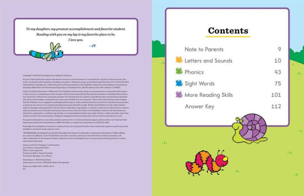 My Preschool Reading Workbook: 101 Games & Activities to Develop Pre-Reading Skills