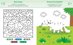 Alternative view 3 of Kindergarten Activity Book: Zoo Animals: 75 Games to Practice Early Reading, Writing, and Math Skills