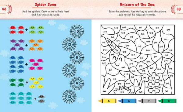 Kindergarten Activity Book: Zoo Animals: 75 Games to Practice Early Reading, Writing, and Math Skills