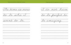 Alternative view 3 of Beginner Cursive Handwriting Workbook for Kids: Learn and Practice Cursive with Confidence