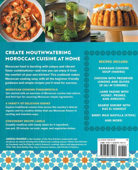 Easy Moroccan Cookbook: Quick and Simple Mediterranean Recipes