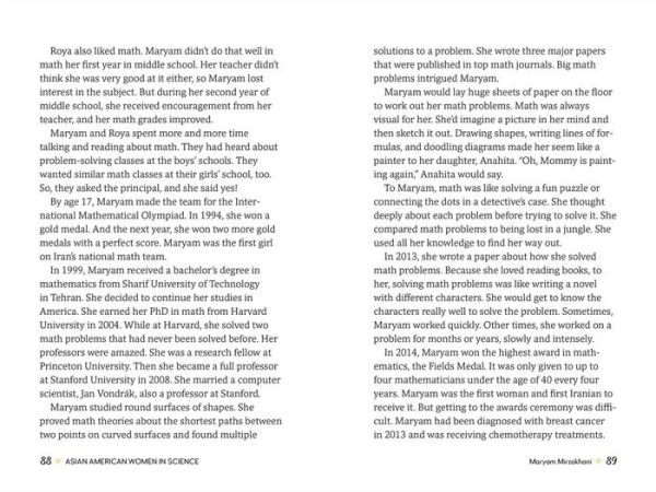 Asian American Women Science: An History Book for Kids