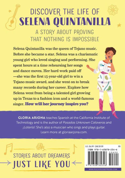 The Story of Selena Quintanilla: A Biography Book for Young Readers