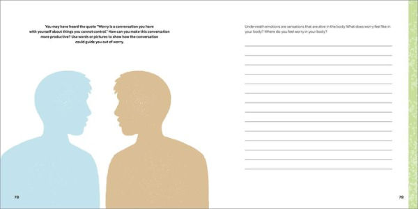 The Worry (Less) Journal: Creative Exercises and Mindfulness Practices to Silence Negative Thinking and Find Peace