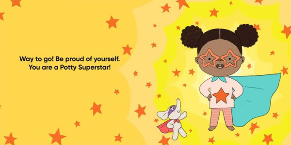 Superstar Potty Training Book for Girls