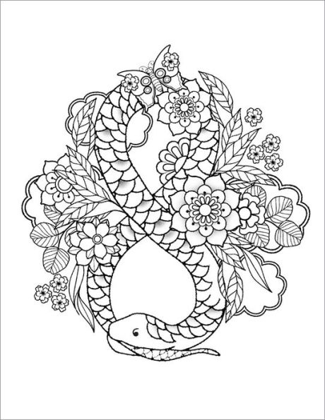 Vintage Tattoo Designs: Coloring Book for Adults