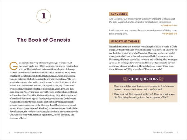 the Beginner's Bible Study Guide: An Introduction to All 66 Books of