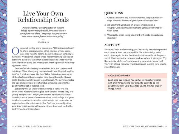 Couple's Bible Study Activities: 70 Engaging Activities to Connect With Your Faith and Each Other
