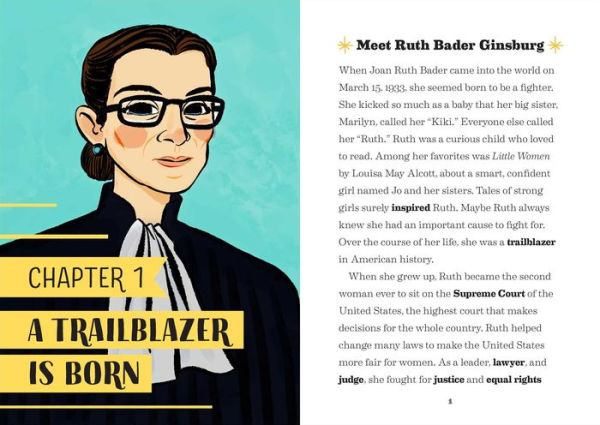 The Story of Ruth Bader Ginsburg: An Inspiring Biography for Young Readers