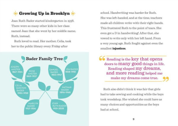 The Story of Ruth Bader Ginsburg: An Inspiring Biography for Young Readers
