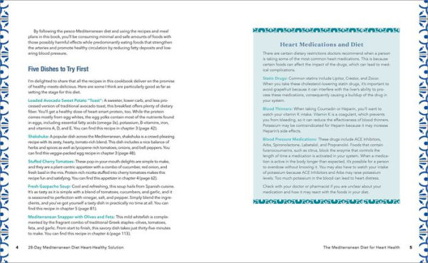 28-Day Mediterranean Diet Heart-Healthy Solution: The Pesco-Mediterranean Plan for Optimal Heart Health