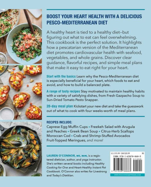 28-Day Mediterranean Diet Heart-Healthy Solution: The Pesco-Mediterranean Plan for Optimal Heart Health