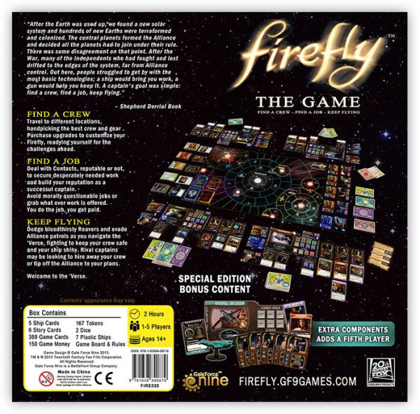 Firefly The Game (B&N Exclusive Edition)