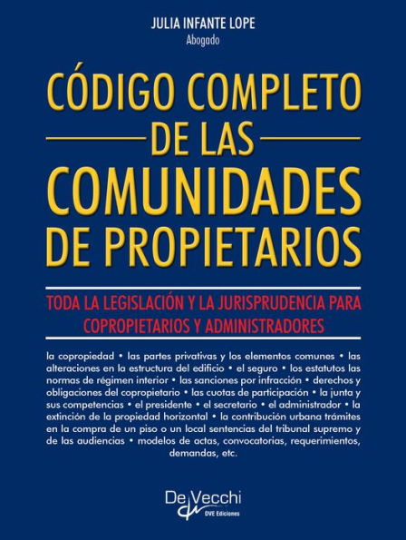 Código completo de las comunidades de propietarios