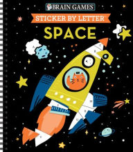 Title: Brain Games - Sticker by Letter: Space, Author: Publications International Ltd